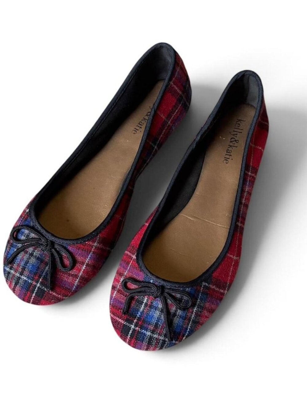 Kelly & Katie Plaid Ballet Flats Size 7.5
